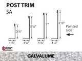 Post Trim 10'2" - 29 ga. (Various Widths)