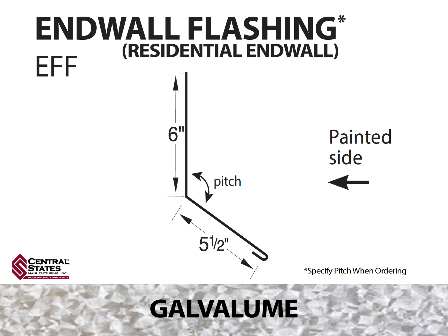 Endwall Flashing