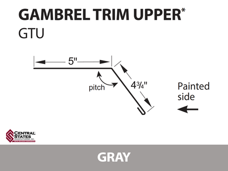 Gambrel Trim Upper