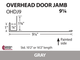 Overhead Door Trim (Various Lengths) - 29 ga.