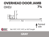 Overhead Door Trim (Various Lengths) - 29 ga.