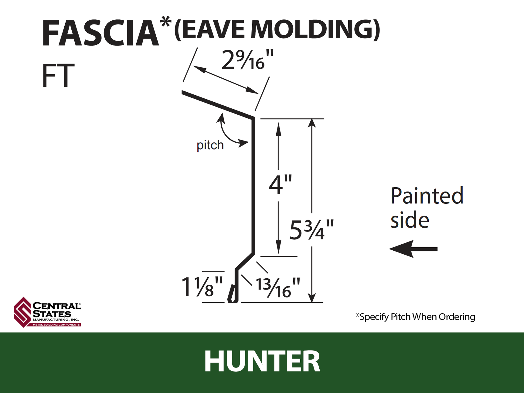 Eave Molding (Fascia)