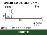 Overhead Door Trim (Various Lengths) - 29 ga.