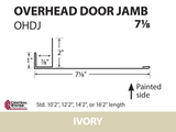Overhead Door Trim (Various Lengths) - 29 ga.