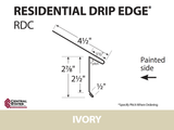 Residential Drip Edge 10'2" - 29 ga.