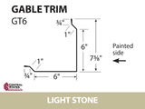 Gable Trim 10'2" - 29 ga.