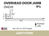 Overhead Door Trim (Various Lengths) - 29 ga.