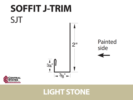 Soffit J-Channel