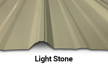 Standard 29 ga. 40 yr Panel-Loc Plus™ Ribbed Metal Panel