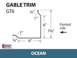 Gable Trim 10'2" - 29 ga.