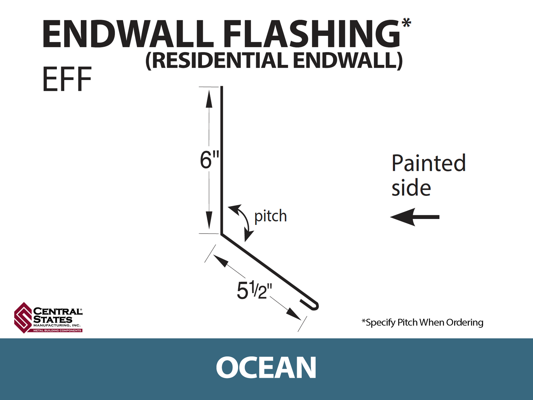 Endwall Flashing