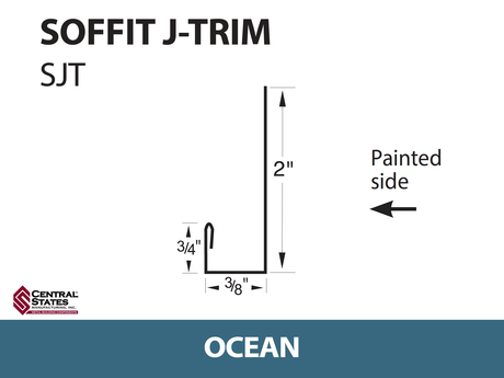 Soffit J-Channel