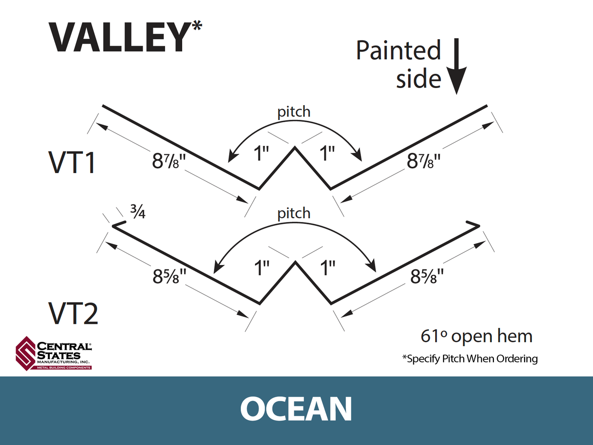 W-Valley 10'2" - 29 ga.