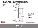 Eave Molding 10'2" - Fascia - 29 ga.
