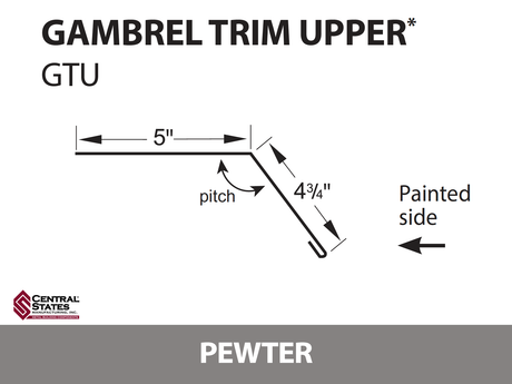 Gambrel Trim Upper