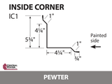 Inside Corner - 29 ga. - 10'2"