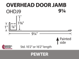 Overhead Door Trim (Various Lengths) - 29 ga.
