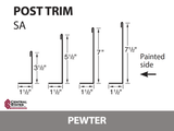 Post Trim 10'2" - 29 ga. (Various Widths)