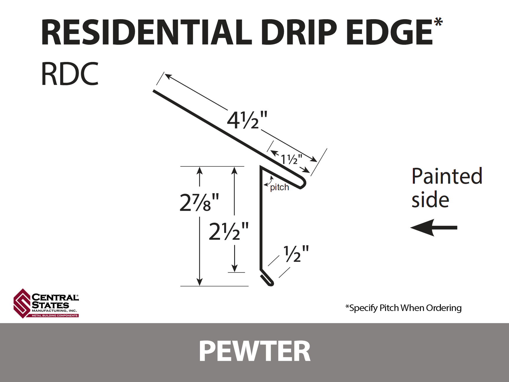 Residential Drip Edge