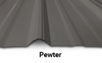 Prime 29 ga. Lifetime Panel-Loc Plus™ Ribbed Metal Panel  - 10', 12', 14', 16' (Various Colors)