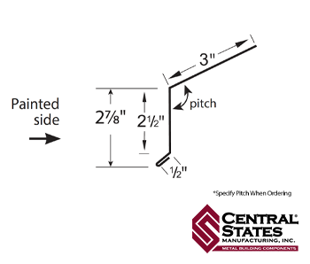 Residential Eave 10'2" - 29 ga.