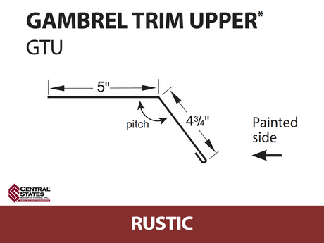 Gambrel Trim Upper