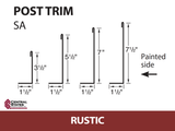 Post Trim 10'2" - 29 ga. (Various Widths)