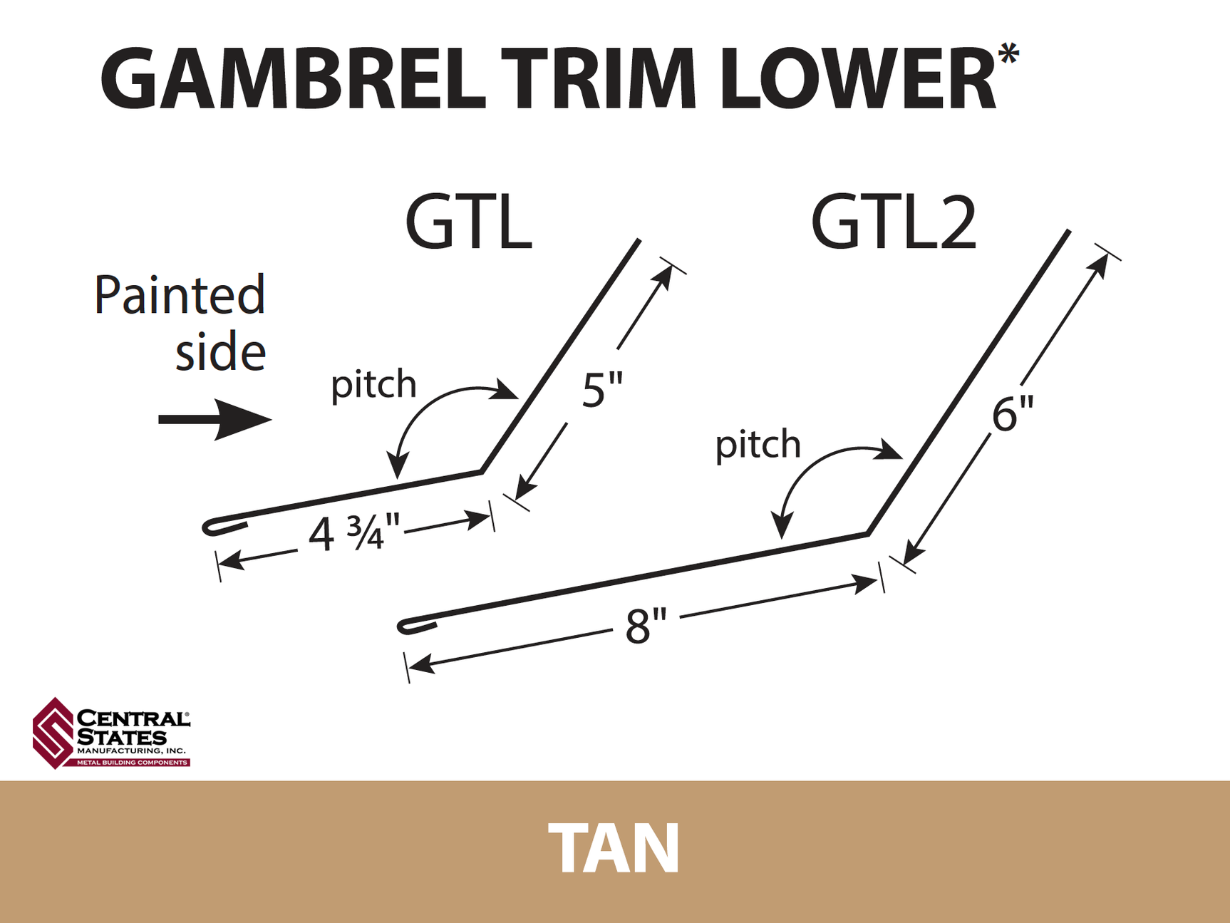 Gambrel Trim Lower