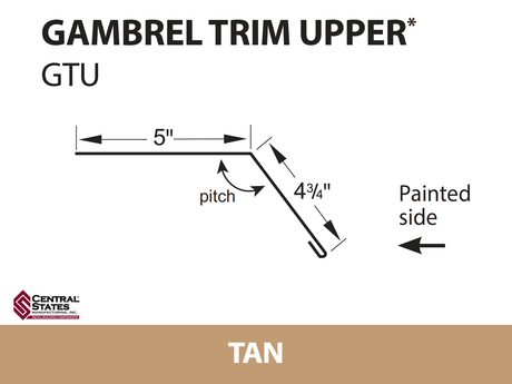 Gambrel Trim Upper
