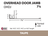 Overhead Door Trim (Various Lengths) - 29 ga.