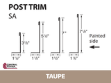 Post Trim 10'2" - 29 ga. (Various Widths)