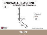 Endwall Flashing - Residential Endwall 10'2" - 29 ga.