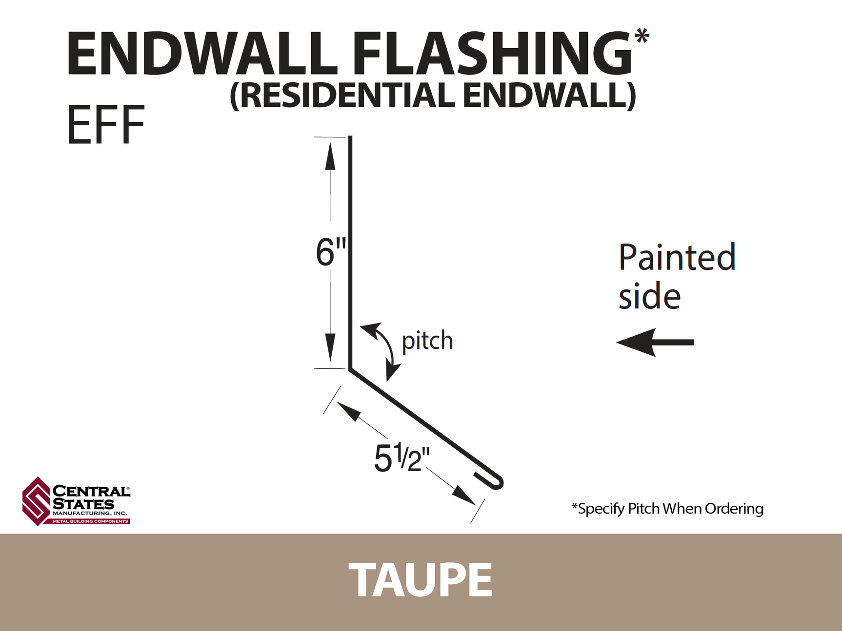 Endwall Flashing