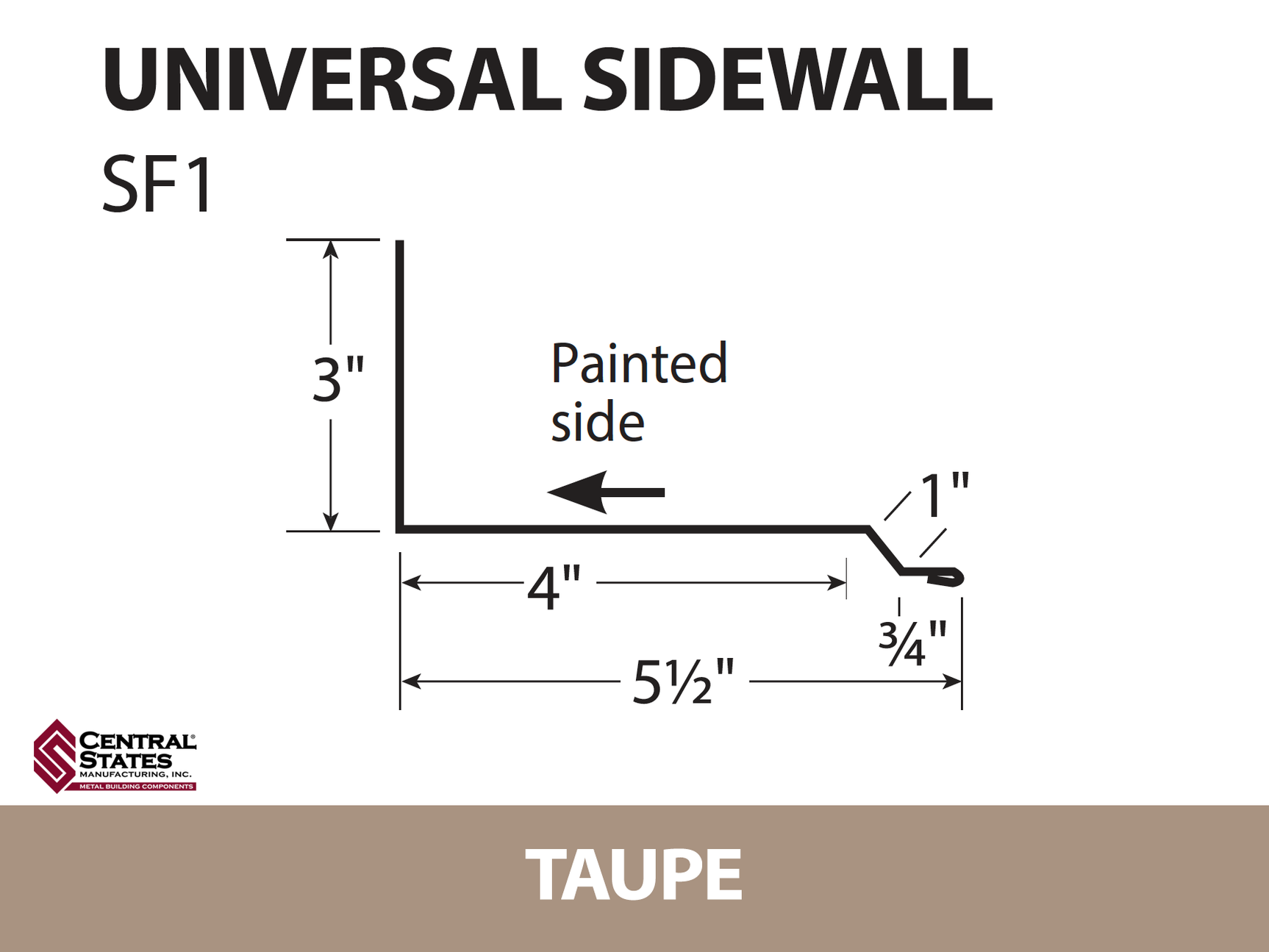 Universal Sidewall