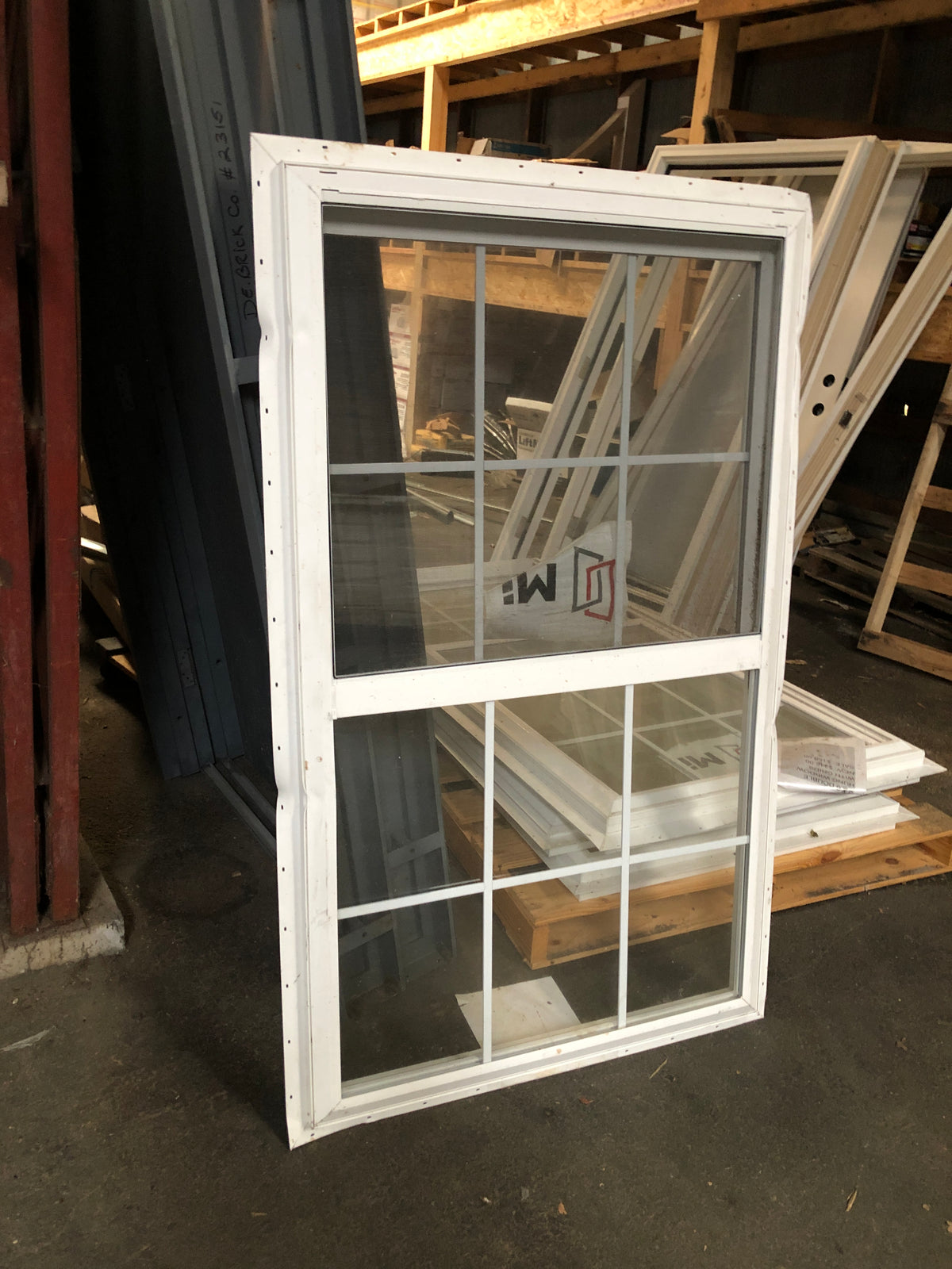 Single Hung Window (with Grid) - 3x4