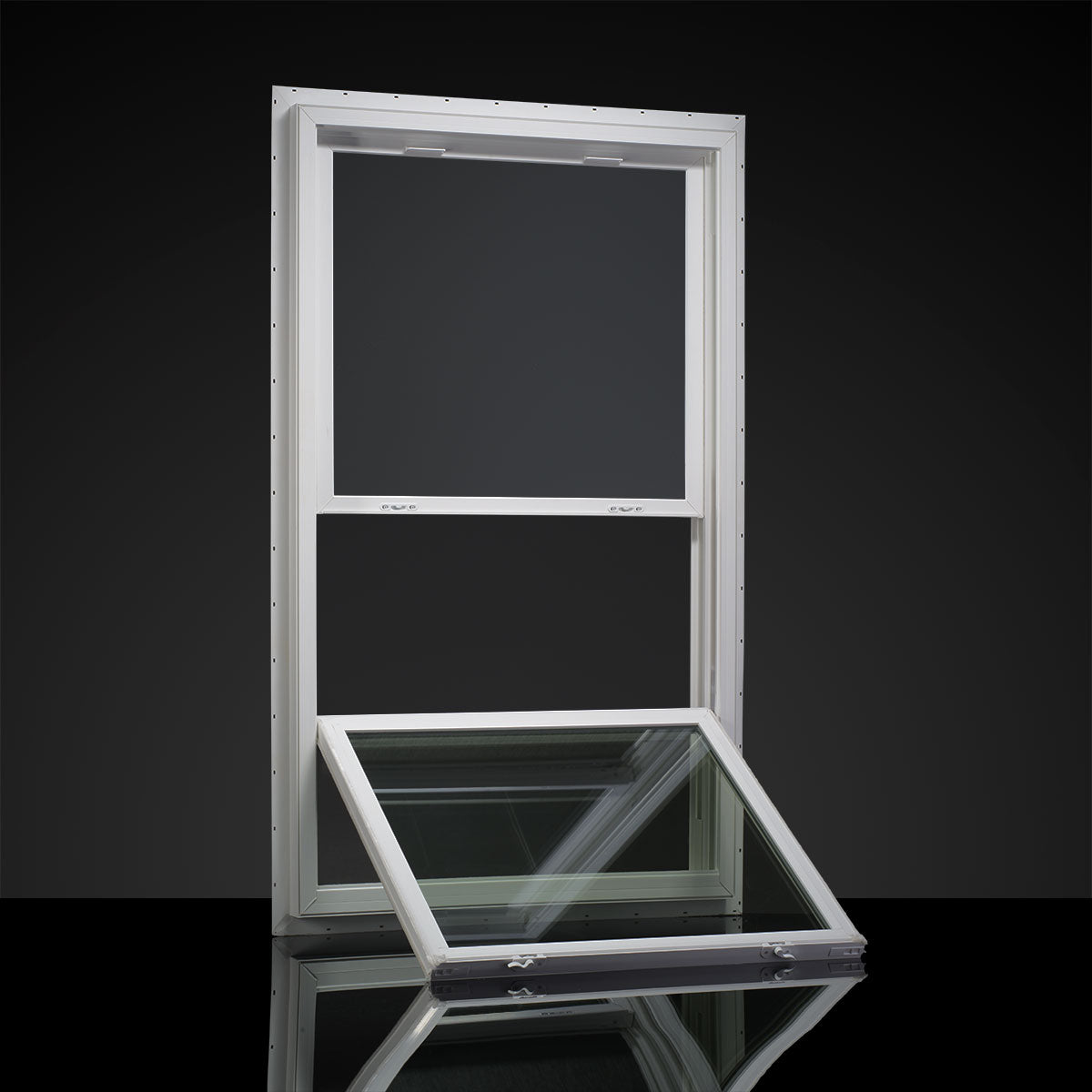 Double Hung Window (with Grid) - 3x4